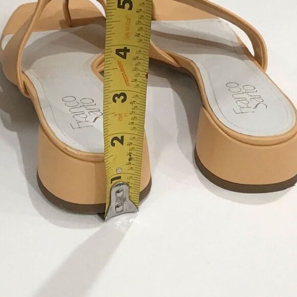 Leather Toe Thong, Franco Sarto, Size 8.5 - Picture 5 of 8